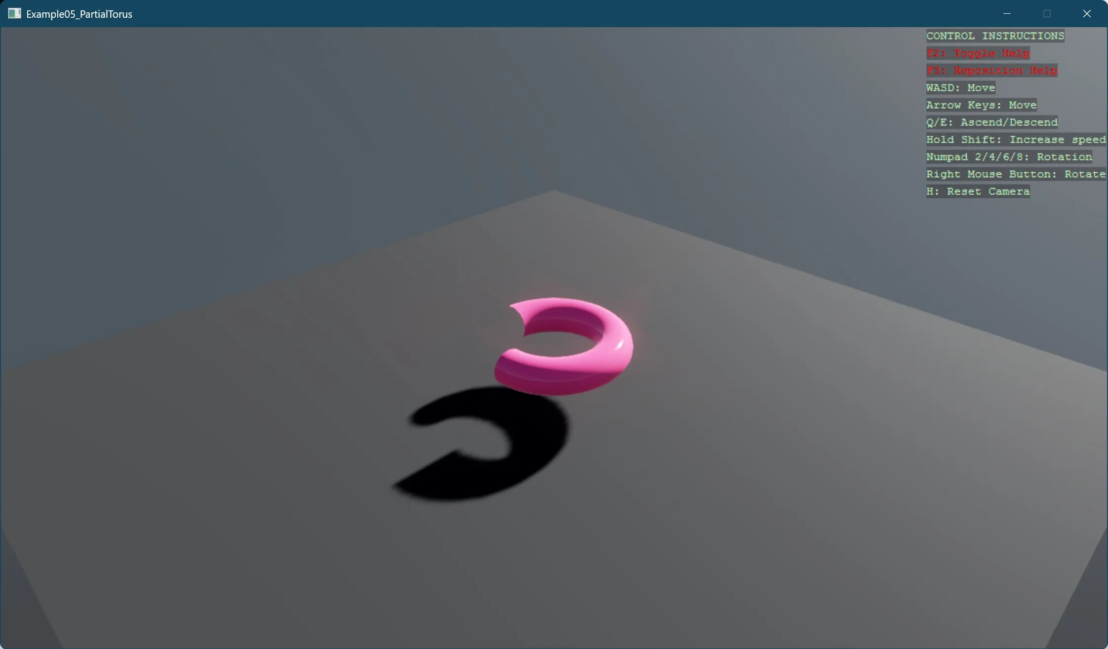 Partial torus mesh | Stride Community Toolkit Manual