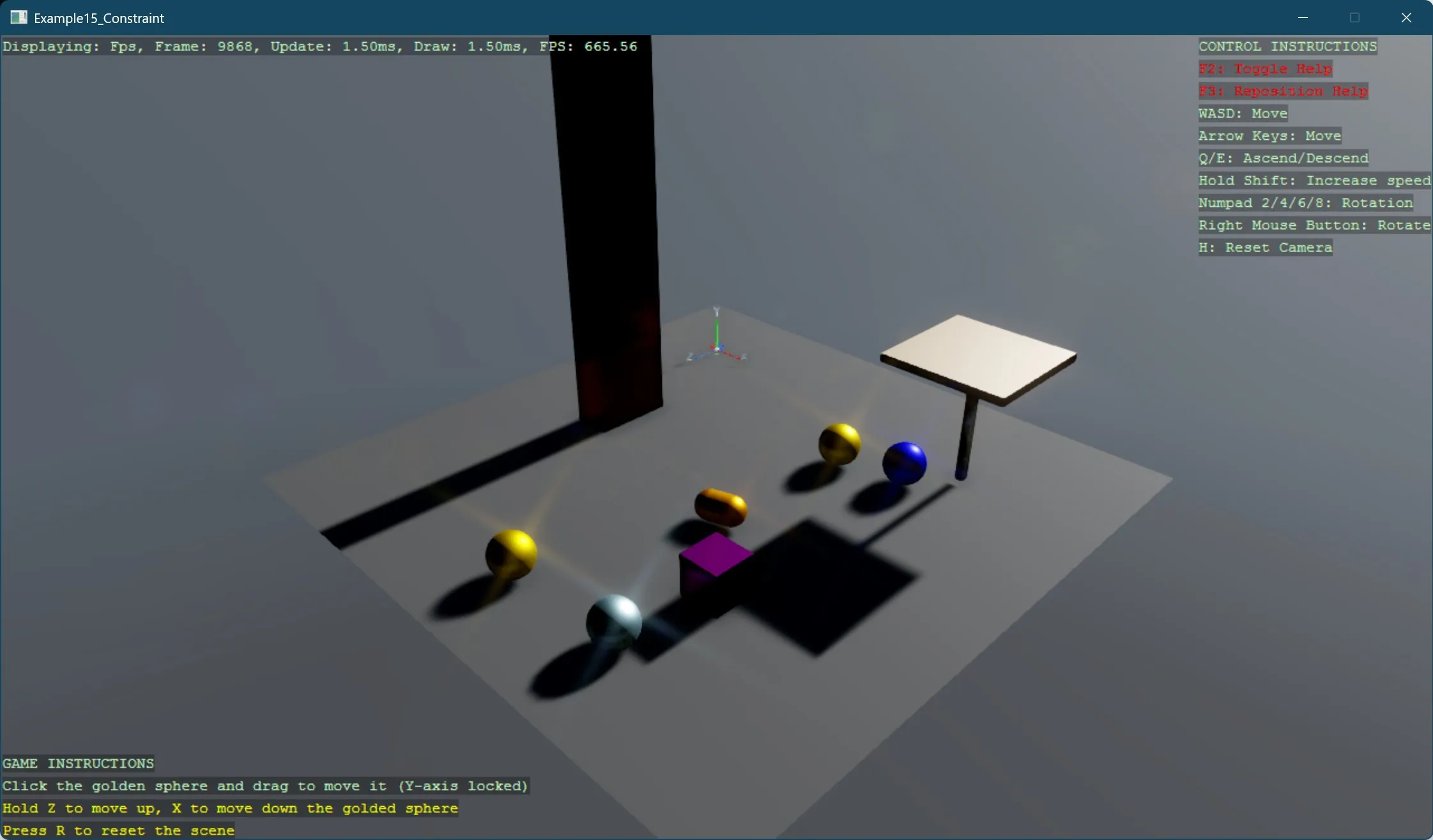 Various constraints | Stride Community Toolkit Manual